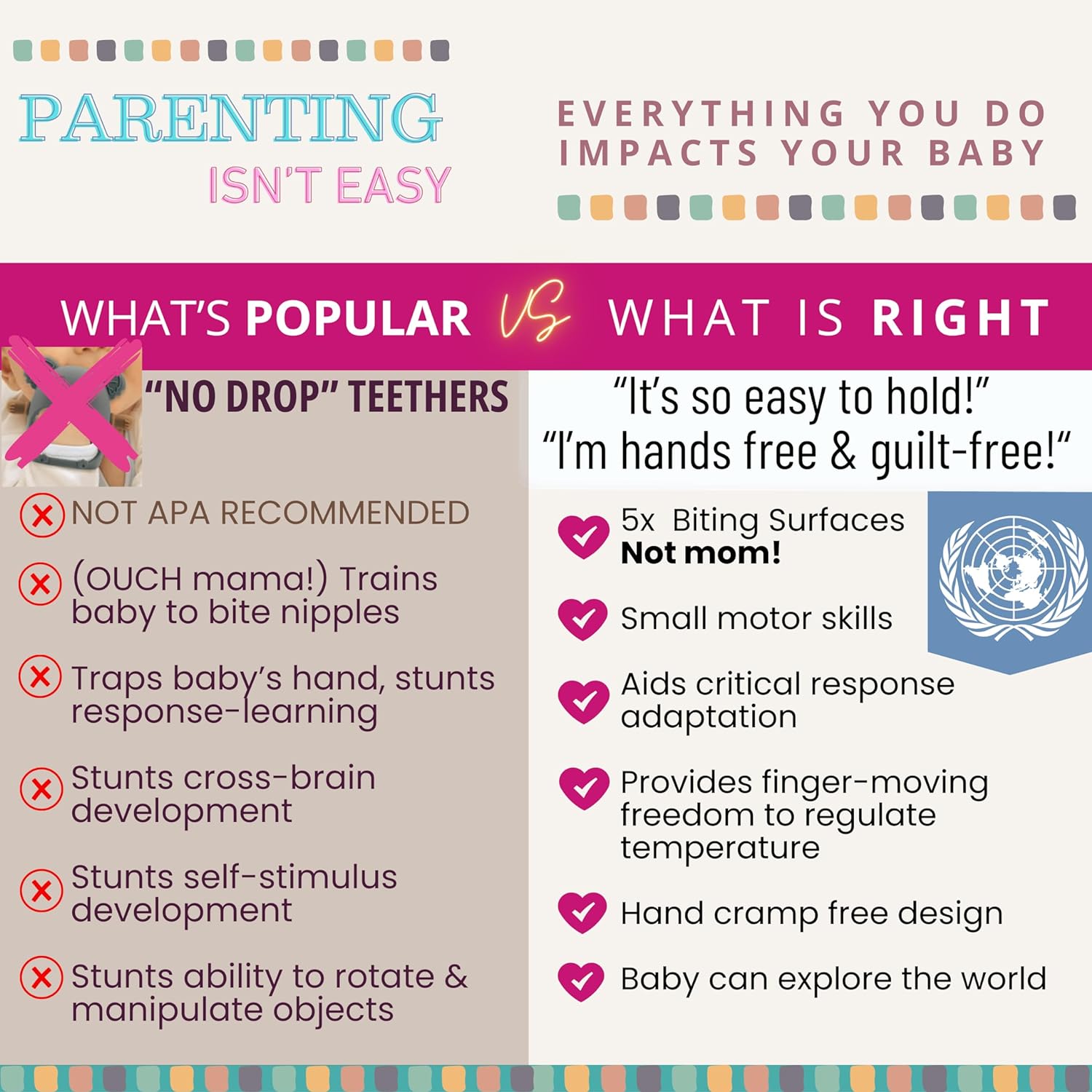 Blue Elephant Teether for Babies Age 0 to 12 Months Baby Elefun